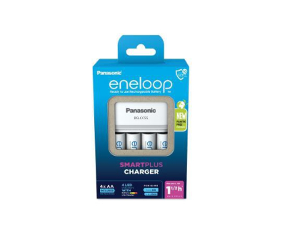 Akcesoria Foto PANASONIC ŁADOWARKA SMARTPLUS + 4x AA ENELOOP 2000 mAh